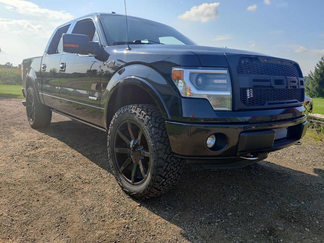 Mammoth 0 to 2-Inch Lift Coil-Over Kit with Adjustable Damping (09-14 4WD F-150, Excluding Raptor)
