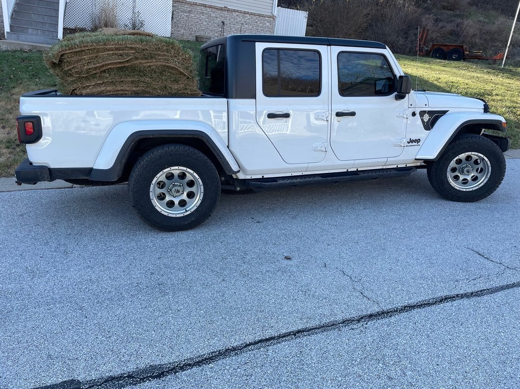 Mammoth 8 Aluminum Polished Wheel; 17x9; -6mm Offset (20-25 Jeep Gladiator JT)