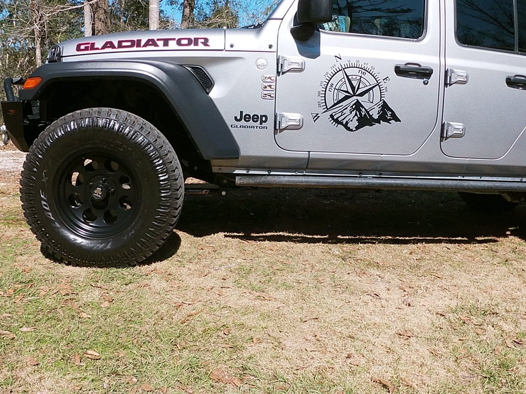 Mammoth 8 Aluminum Matte Black Wheel; 17x9; -6mm Offset (20-25 Jeep Gladiator JT)
