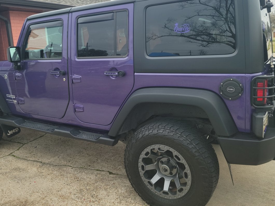 Mammoth Synister Charcoal Wheel; 17x9; -6mm Offset (07-18 Jeep Wrangler JK)