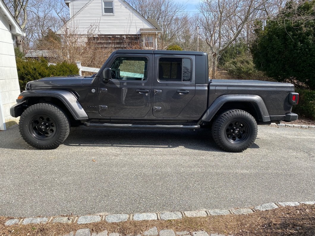Mammoth 8 Aluminum Matte Black Wheel; 17x9; -6mm Offset (20-25 Jeep Gladiator JT)