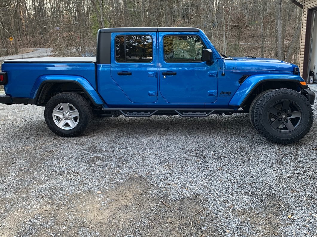 Mammoth Moab Black Wheel; 17x9; -6mm Offset (20-25 Jeep Gladiator JT)