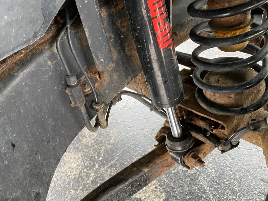 Mammoth Monotube Trail Series Front Shock for 0 to 2-Inch Lift (07-18 Jeep Wrangler JK)