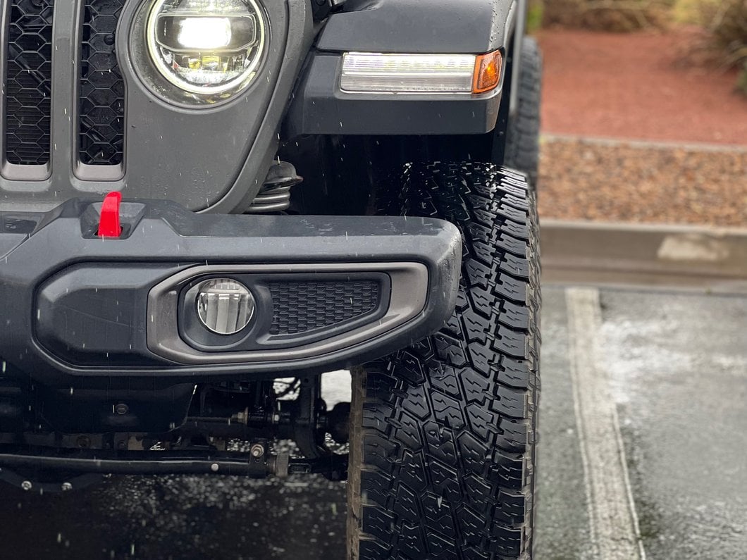 Mammoth 1.75-Inch Billet Wheel Spacers; Black (20-25 Jeep Gladiator JT)