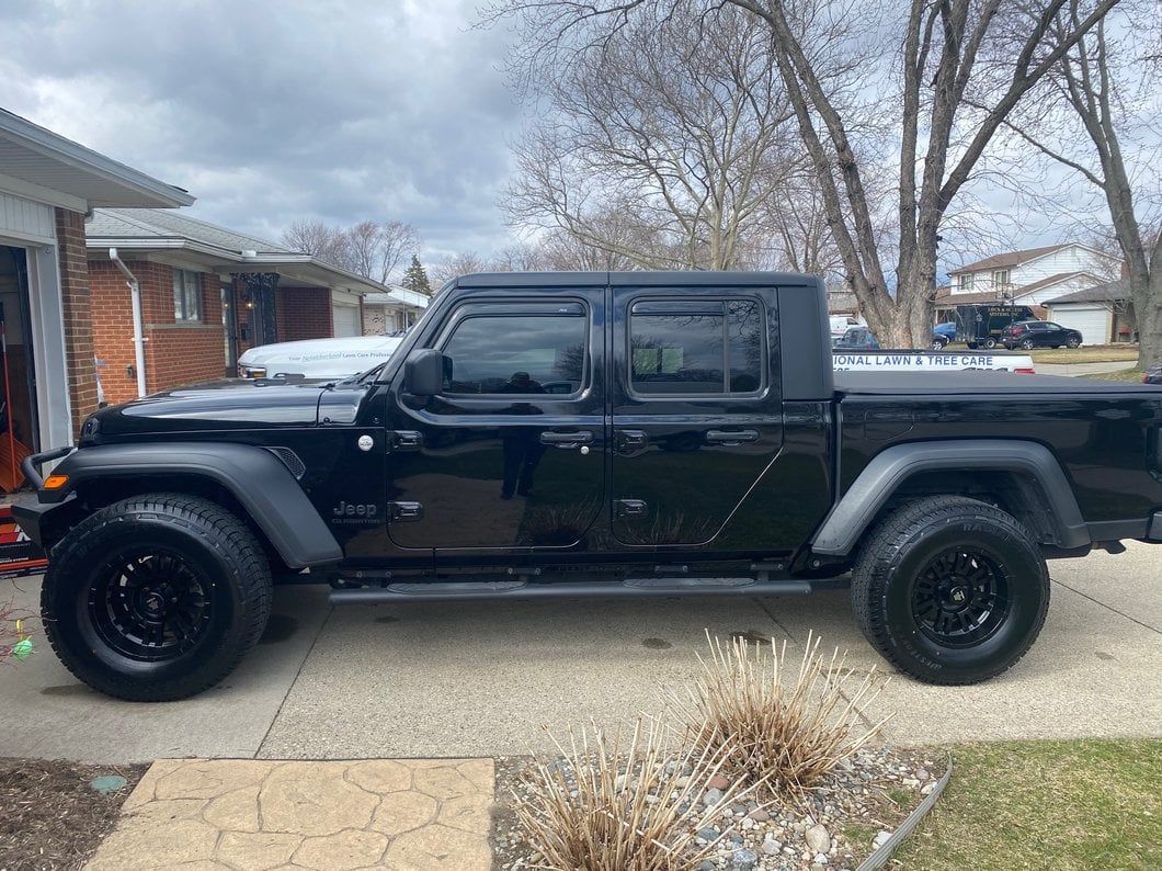 Mammoth Krawler Matte Black Wheel; 17x9; -6mm Offset (20-25 Jeep Gladiator JT)