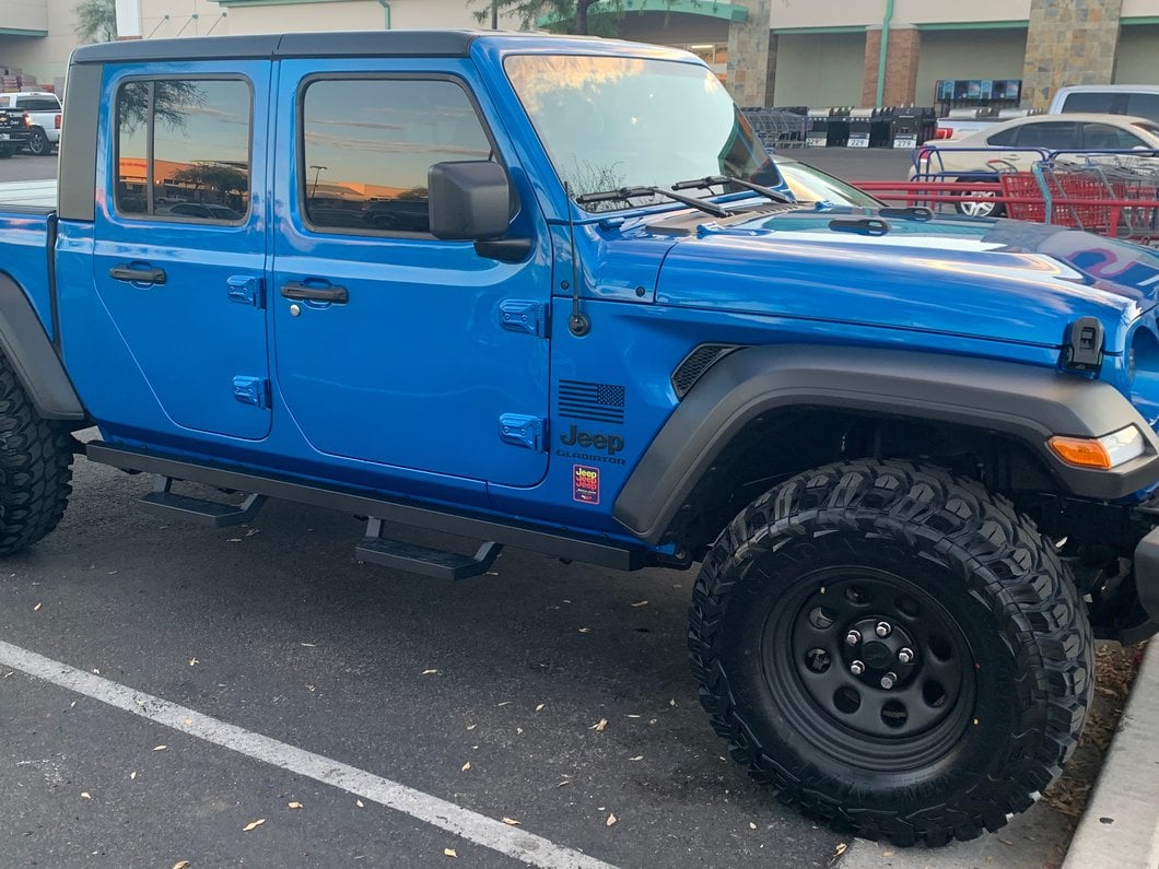 Mammoth 8 Steel Matte Black Wheel; 17x9; -6mm Offset (20-25 Jeep Gladiator JT)