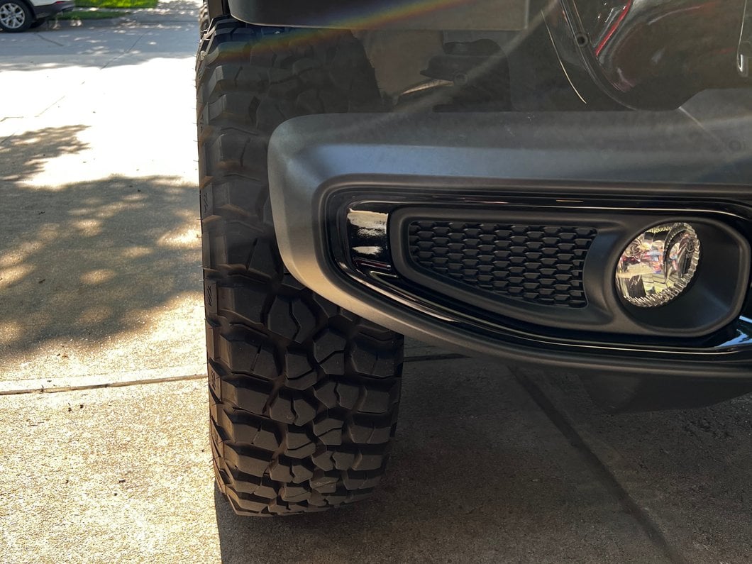 Mammoth 1.25-Inch Billet Wheel Spacers; Black (20-25 Jeep Gladiator JT)