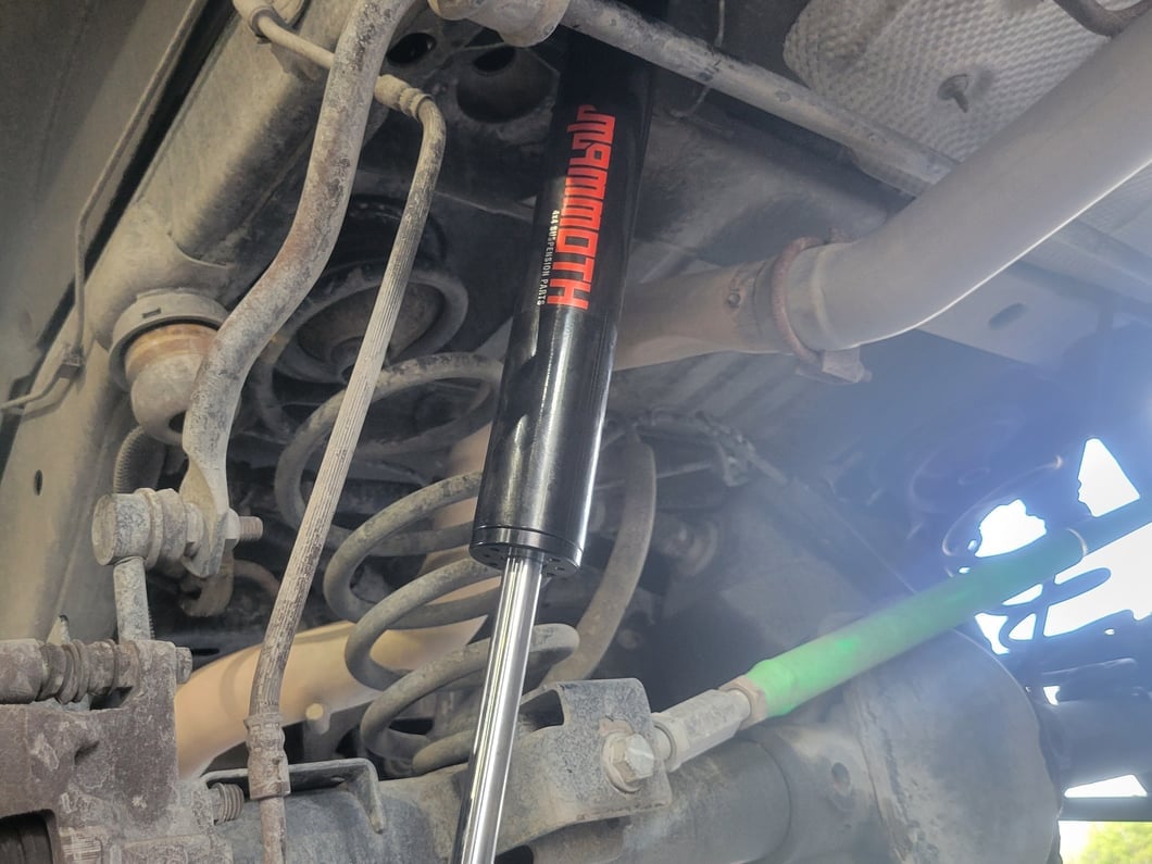 Mammoth Monotube Trail Series Front Shock for 1.50 to 3.50-Inch Lift (07-18 Jeep Wrangler JK)