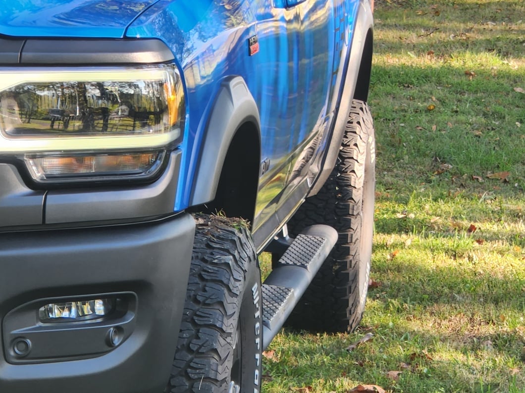 Mammoth 2-Inch Wheel Spacers; Black (12-25 RAM 2500)