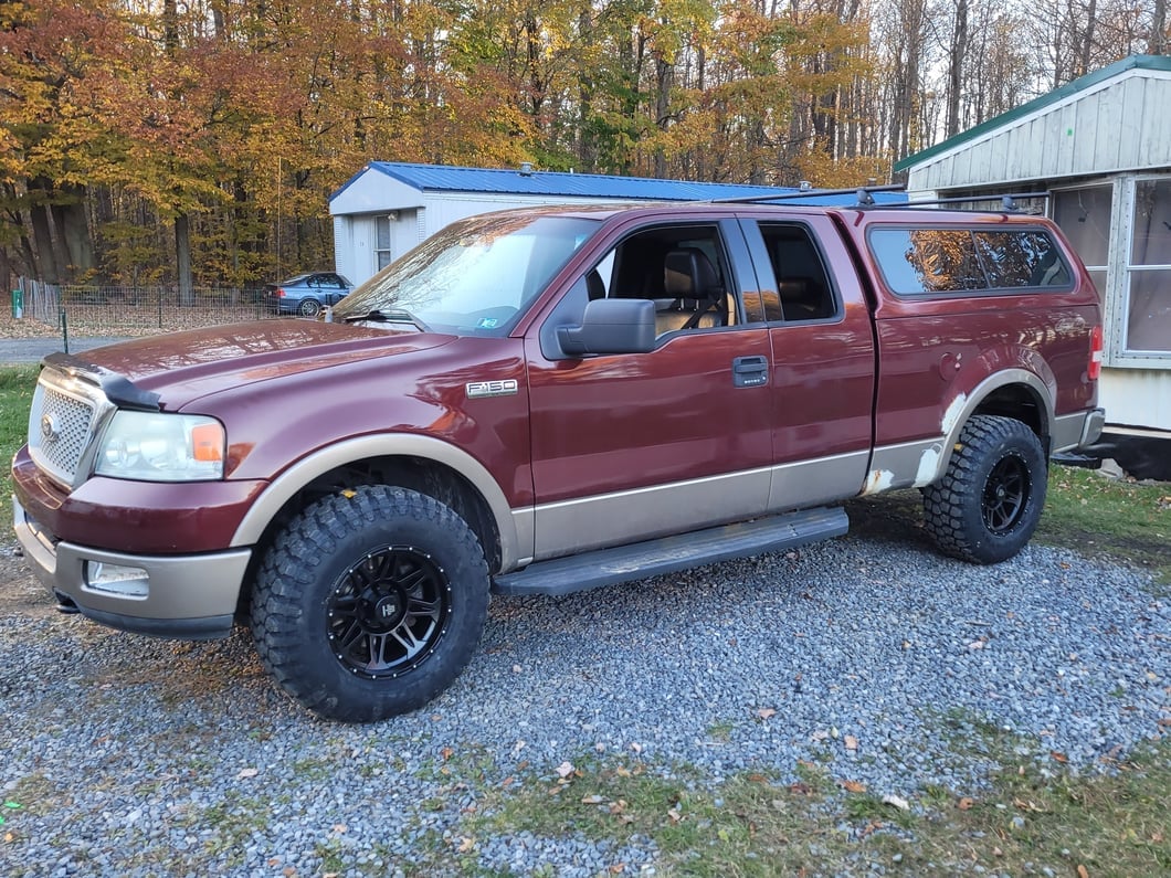Mammoth Split 8 Beadlock Matte Black 6-Lug Wheel; 17x9; -6mm Offset (04-08 F-150)