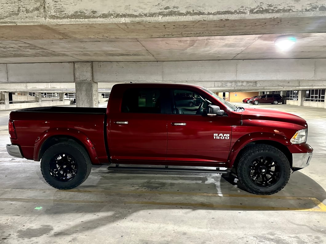 Mammoth Madness Matte Black 5-Lug Wheel; 20x10; -18mm Offset (09-18 RAM 1500)
