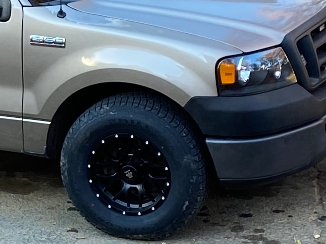 Mammoth Beadlock Mesh Matte Black 6-Lug Wheel; 17x9; 18mm Offset (04-08 F-150)