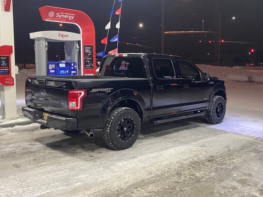 Mammoth Split-8 Beadlock Matte Black 6-Lug Wheel; 18x9; 0mm Offset (15-20 F-150)