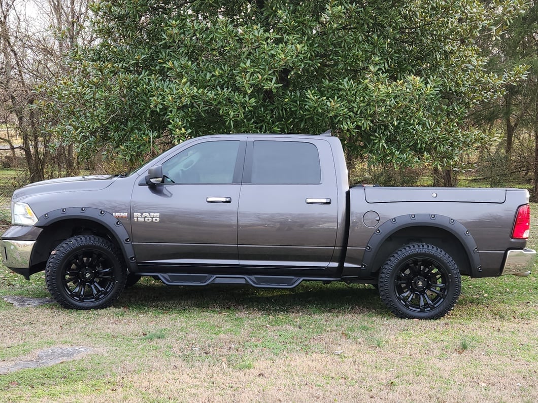Mammoth Madness Matte Black 5-Lug Wheel; 20x10; -18mm Offset (09-18 RAM 1500)