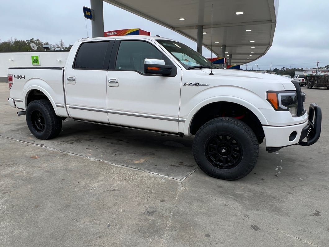 Mammoth 10 Hole Matte Black 6-Lug Wheel; 17x9; -6mm Offset (09-14 F-150)