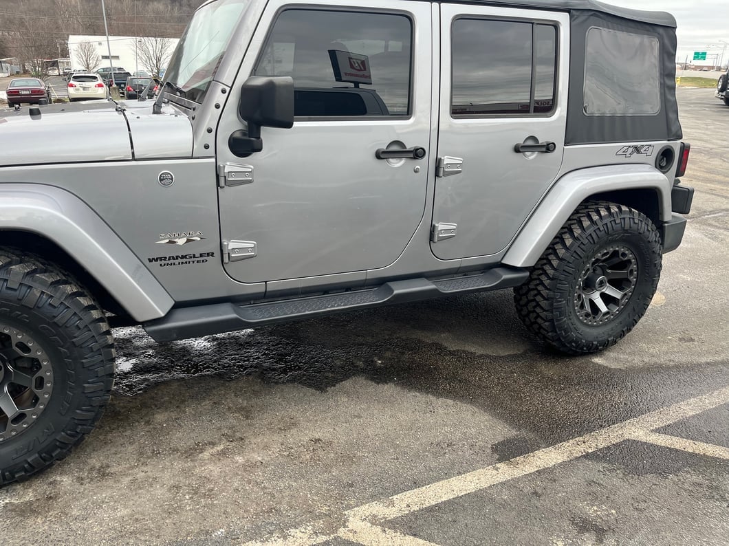 Mammoth Synister Charcoal Wheel; 17x9; -6mm Offset (07-18 Jeep Wrangler JK)