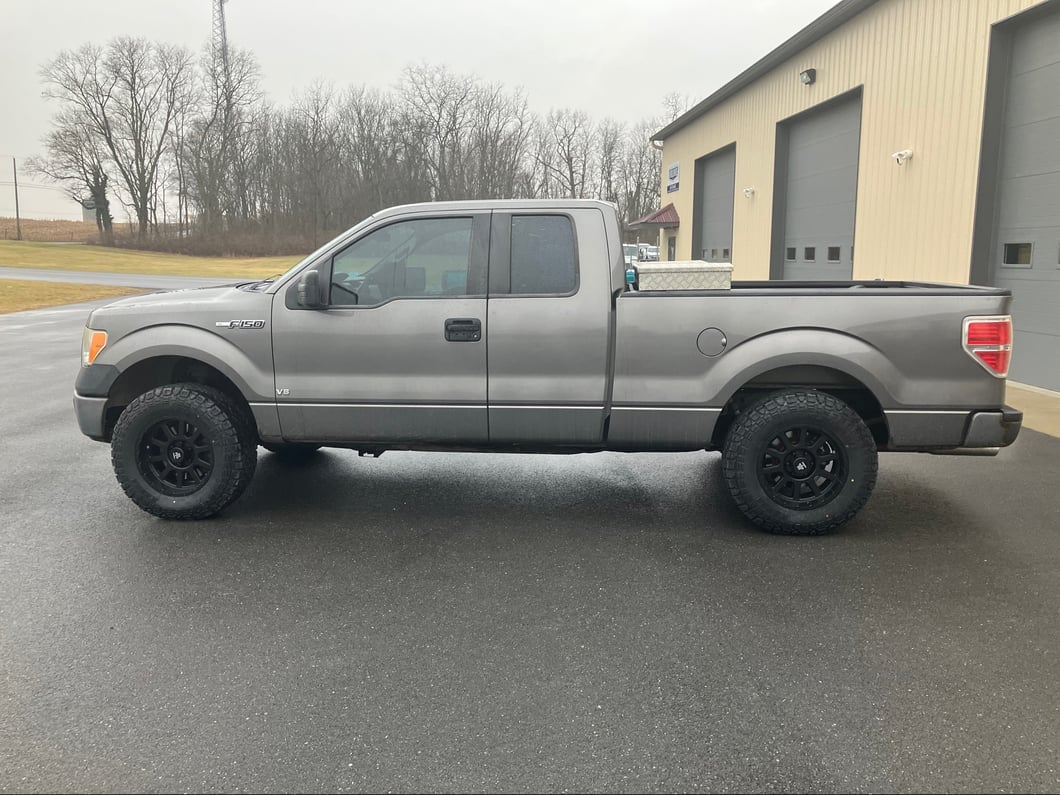 Mammoth 10 Hole Matte Black 6-Lug Wheel; 18x9; 0mm Offset (09-14 F-150)