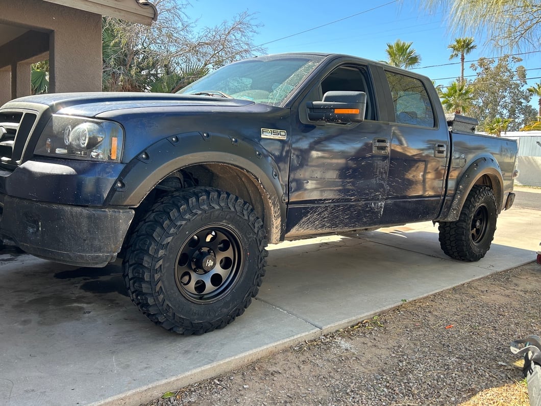 Mammoth 8 Aluminum Matte Black 6-Lug Wheel; 17x9; -6mm Offset (04-08 F-150)