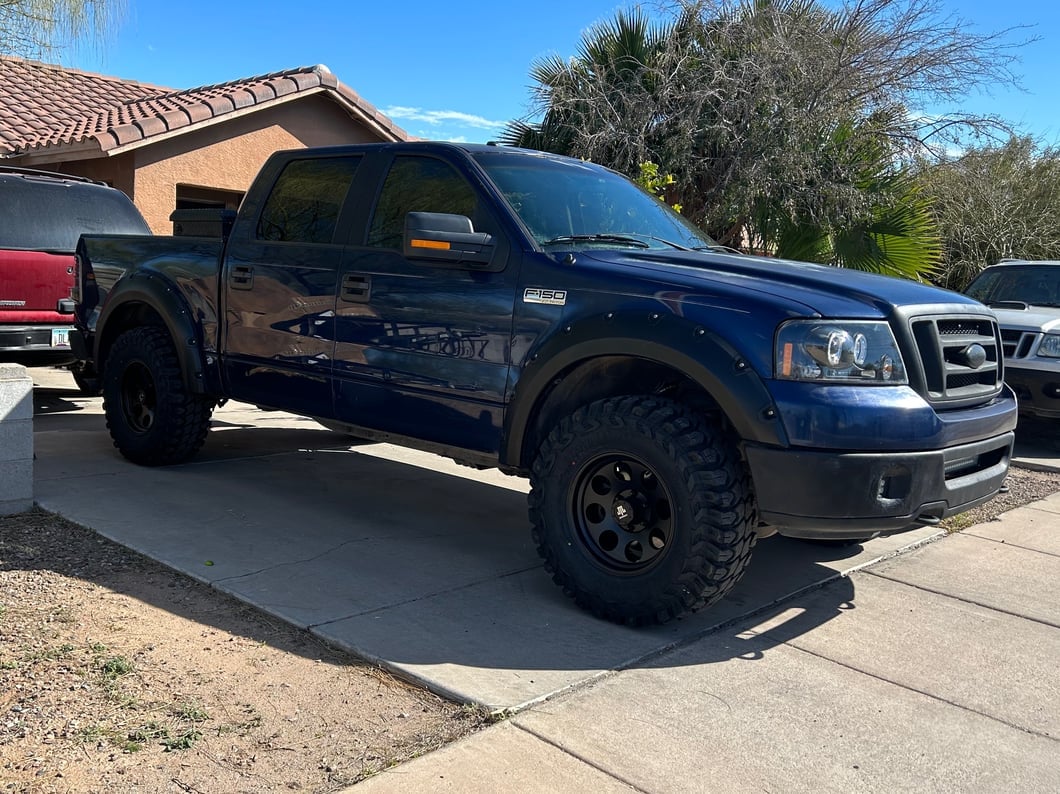 Mammoth 8 Aluminum Matte Black 6-Lug Wheel; 17x9; -6mm Offset (04-08 F-150)