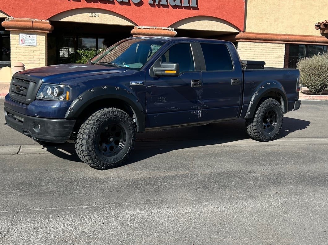Mammoth 8 Aluminum Matte Black 6-Lug Wheel; 17x9; -6mm Offset (04-08 F-150)