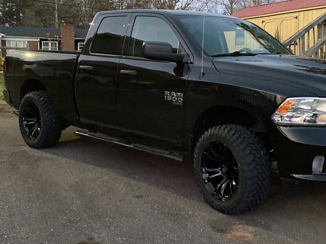 Mammoth Madness Matte Black 5-Lug Wheel; 20x10; -18mm Offset (09-18 RAM 1500)
