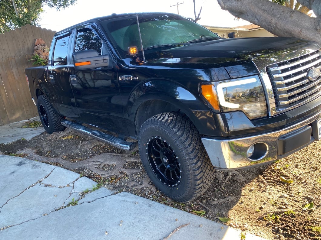 Mammoth 12-Hole Satin Black 6-Lug Wheel; 18x9; 0mm Offset (09-14 F-150)