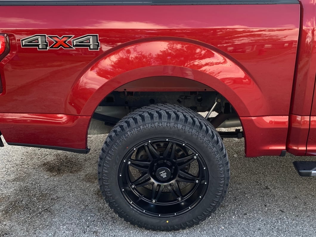 Mammoth Approach Matte Black 6-Lug Wheel; 20x10; -24mm Offset (15-20 F-150)