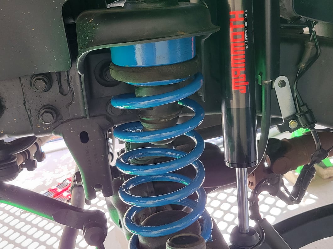 Mammoth Monotube Trail Series Front and Rear Shocks for 1.50 to 3.50-Inch Lift (07-18 Jeep Wrangler JK)