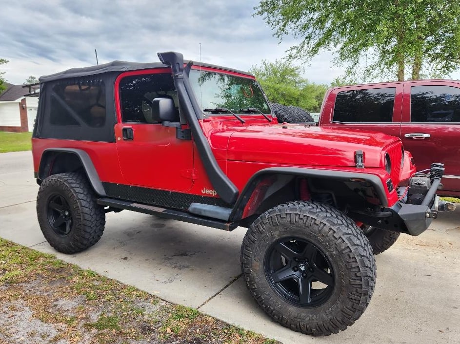 Mammoth Boulder Matte Black Wheel; 17x9; -6mm Offset (97-06 Jeep Wrangler TJ)