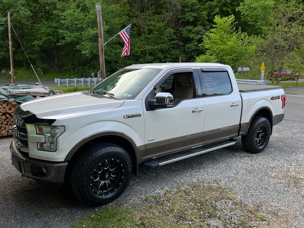 Mammoth Beadlock Mesh Matte Black Machined 6-Lug Wheel; 18x9; -12mm Offset (15-20 F-150)