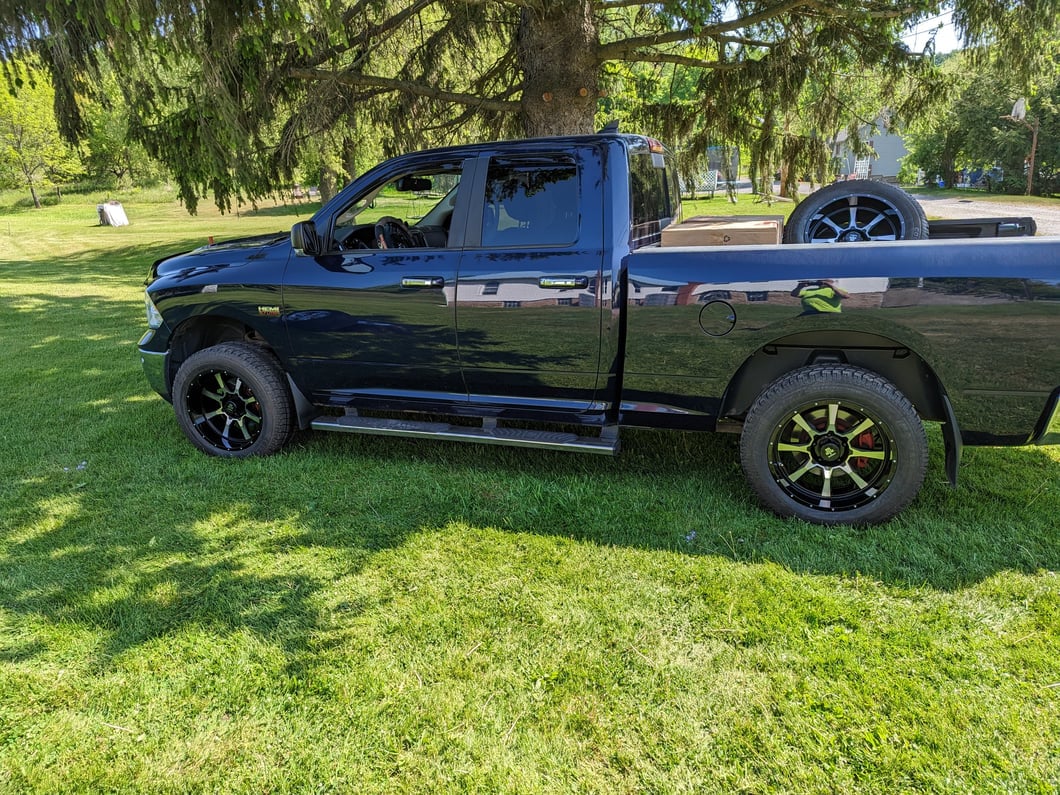 Mammoth High Roller Gloss Black 5-Lug Wheel; 20x10; -24mm Offset (09-18 RAM 1500)