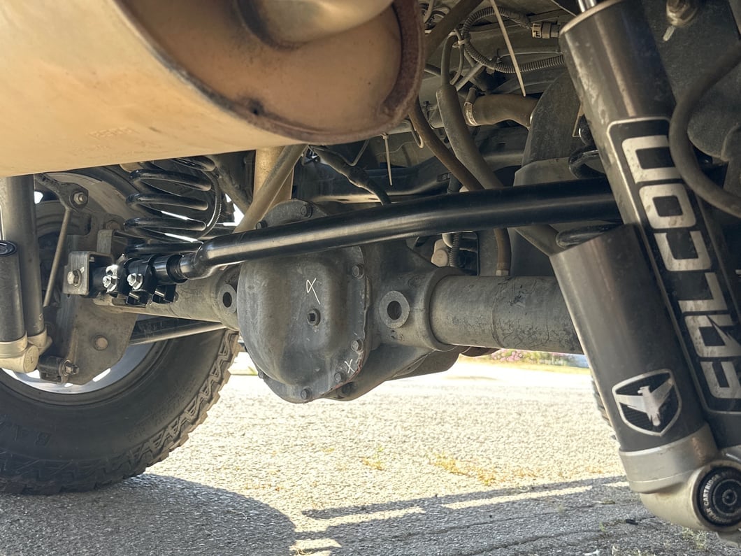 Mammoth Rear Adjustable Track Bar for 2.50 to 6-Inch Lift (07-18 Jeep Wrangler JK)