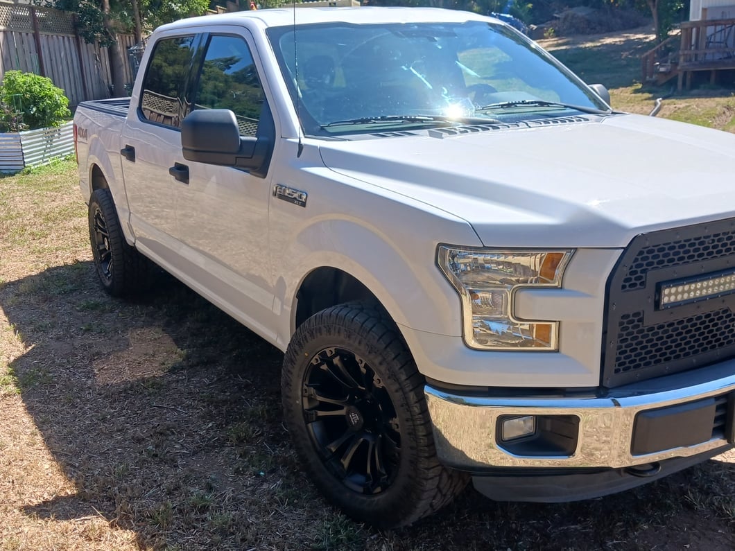 Mammoth Madness Matte Black 6-Lug Wheel; 20x9; 0mm Offset (15-20 F-150)