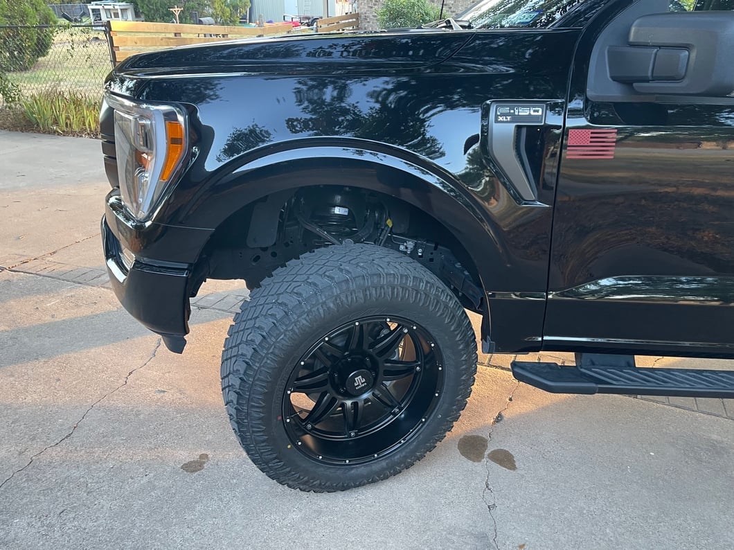 Mammoth Approach Matte Black 6-Lug Wheel; 20x10; -24mm Offset (21-25 F-150)