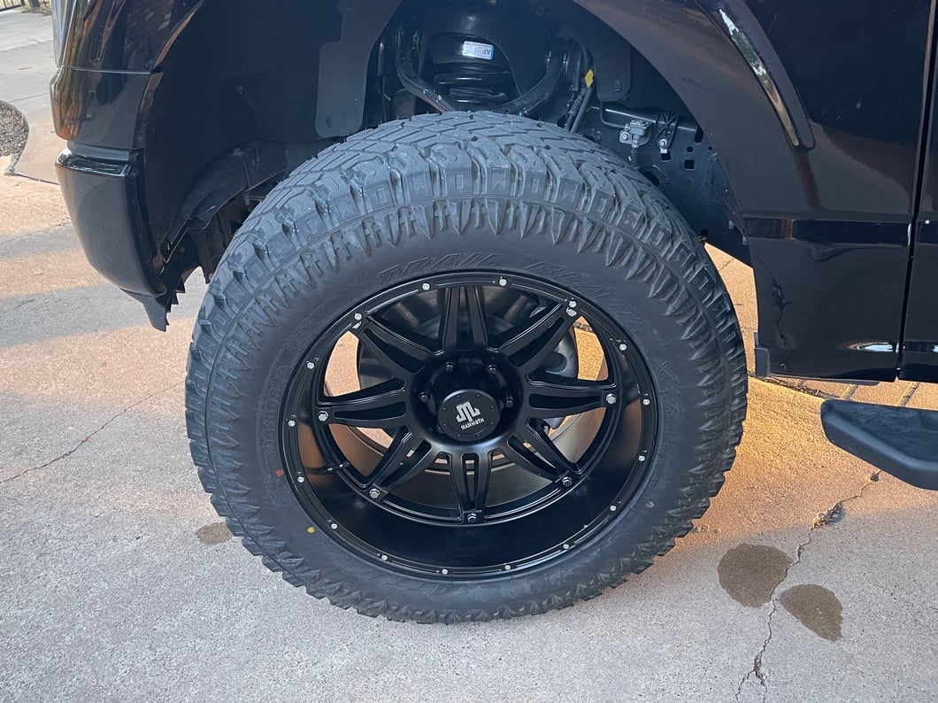 Mammoth Approach Matte Black 6-Lug Wheel; 20x10; -24mm Offset (21-25 F-150)