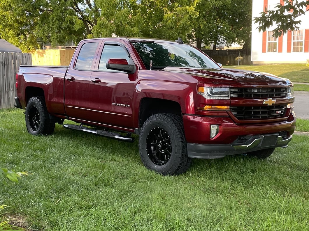 Mammoth 10 Hole Satin Black 6-Lug Wheel; 18x9; 0mm Offset (14-18 Silverado 1500)