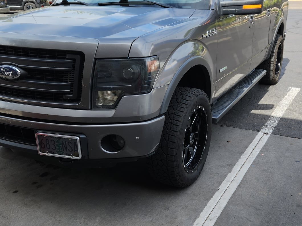 Mammoth Horde Beadlock Gloss Black Machined 6-Lug Wheel; 20x9; 0mm Offset (09-14 F-150)