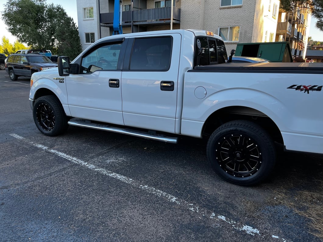 Mammoth Horde Beadlock Gloss Black Machined 6-Lug Wheel; 20x9; 0mm Offset (09-14 F-150)