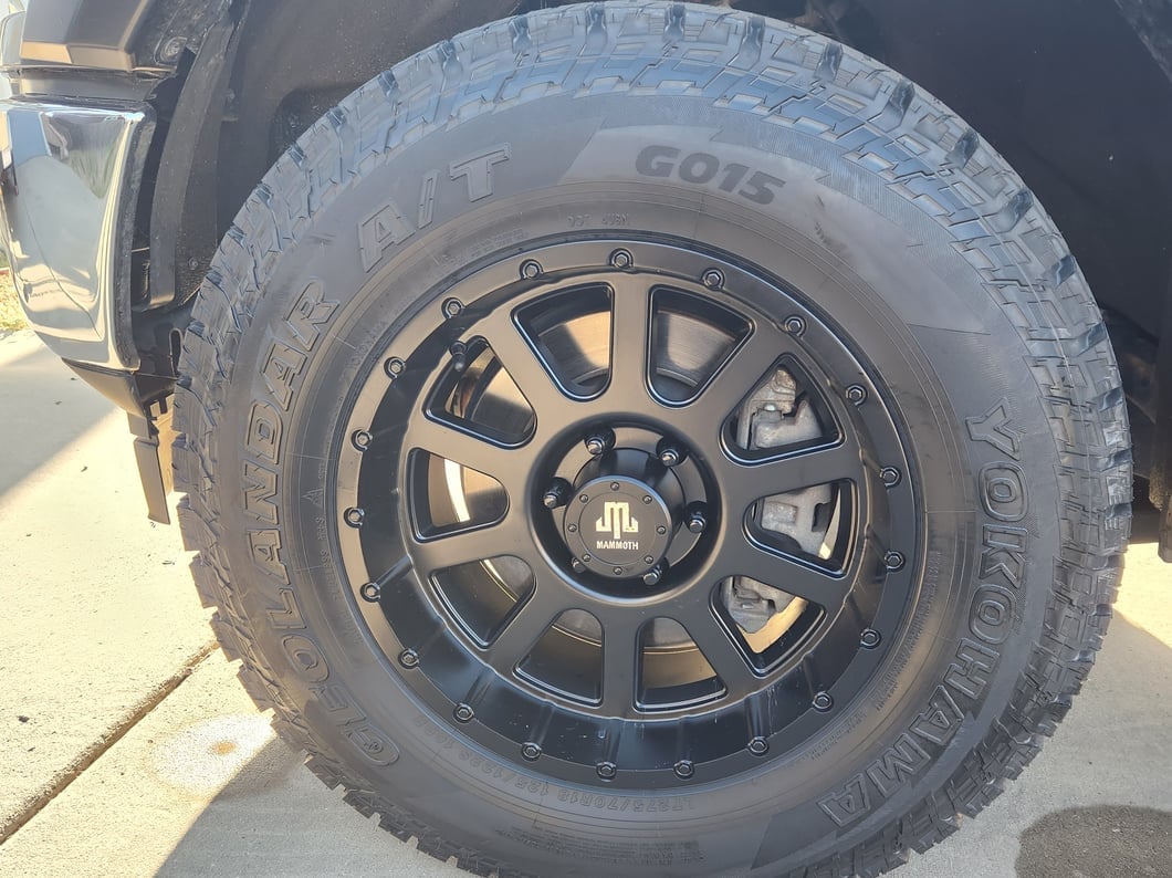 Mammoth 10 Hole Matte Black 6-Lug Wheel; 18x9; 0mm Offset (15-20 F-150)