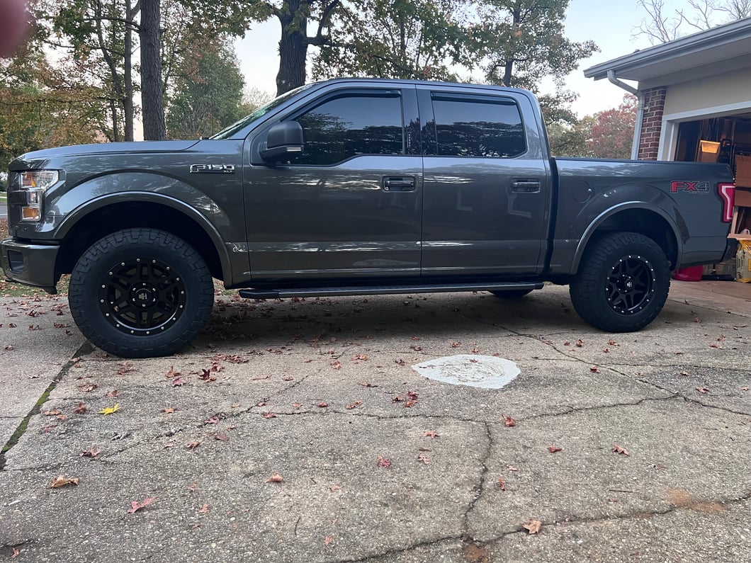 Mammoth Split 6 Beadlock Satin Black 6-Lug Wheel; 18x9; 12mm Offset (15-20 F-150)