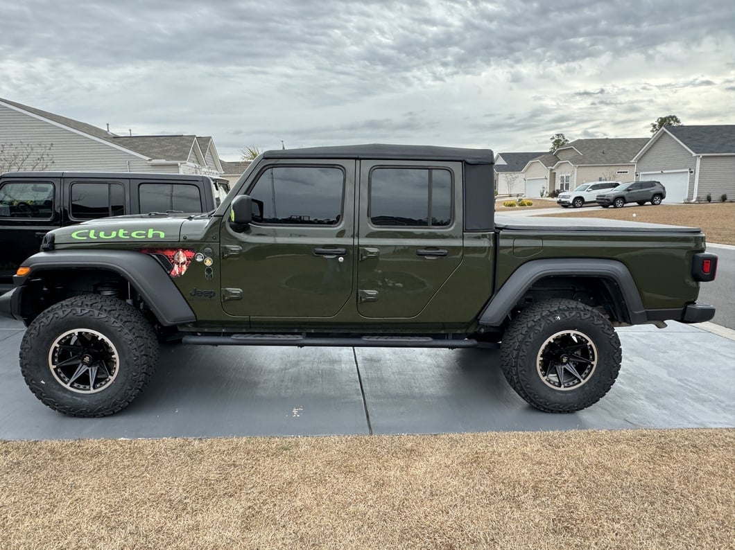 Mammoth Type 88 Black Wheel; 17x9; -6mm Offset (20-25 Jeep Gladiator JT)