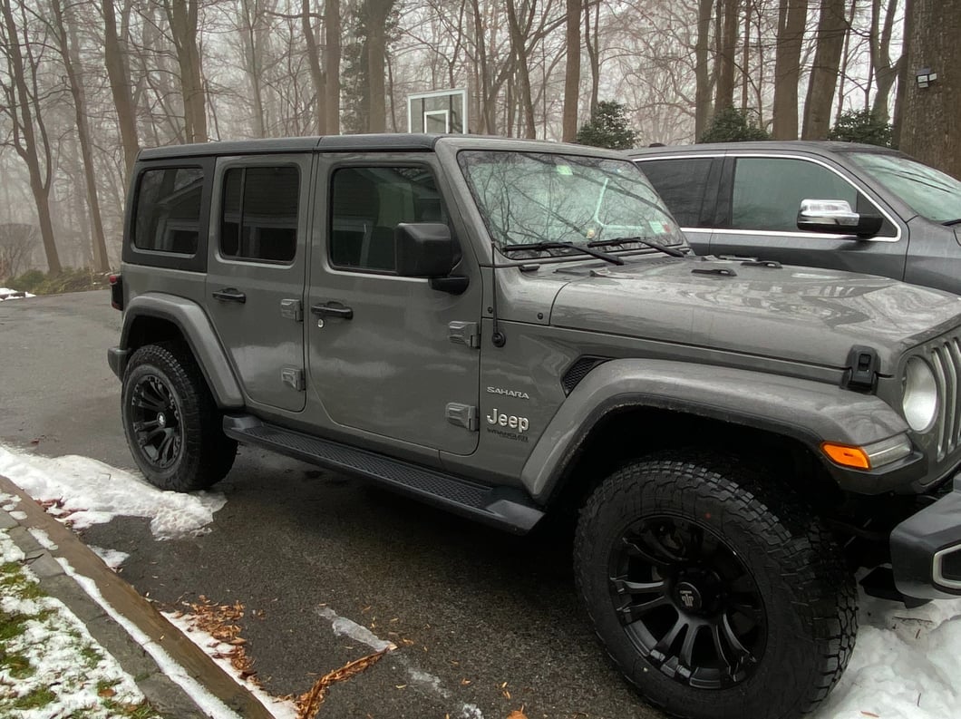 Mammoth Madness Matte Black Wheel; 18x9; -6mm Offset (18-25 Jeep Wrangler JL)