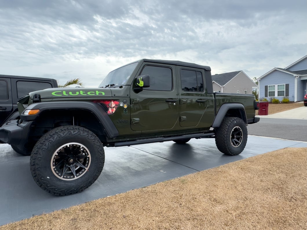 Mammoth Type 88 Black Wheel; 17x9; -6mm Offset (20-25 Jeep Gladiator JT)