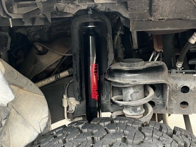 Mammoth Monotube Trail Series Front and Rear Shocks for 0 to 2-Inch Lift (07-18 Jeep Wrangler JK)