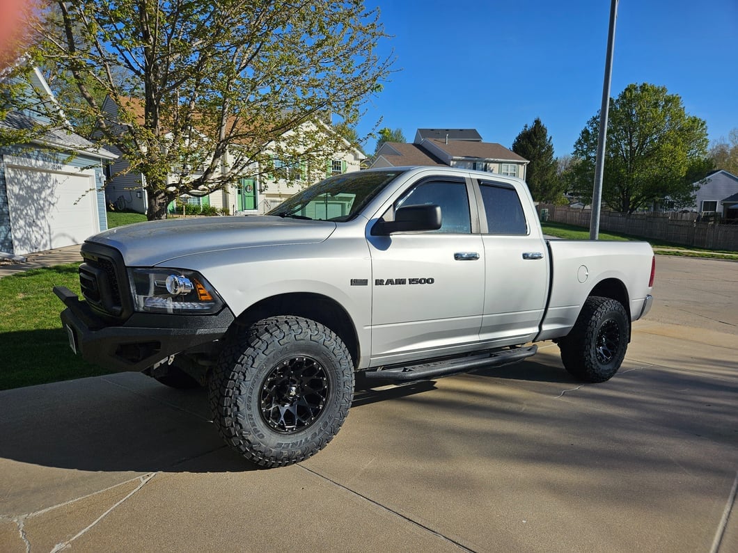 Mammoth Vex Satin Black Machined 5-Lug Wheel; 17x9; -6mm Offset (09-18 RAM 1500)