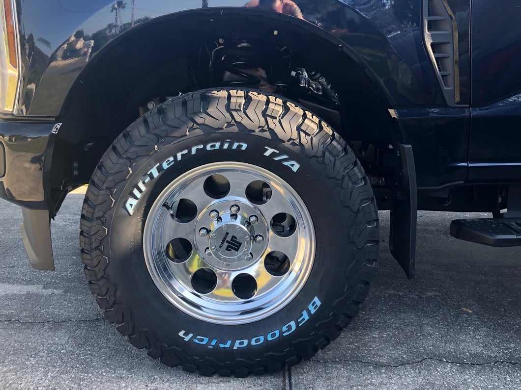 Mammoth 8 Aluminum Polished 8-Lug Wheel; 18x9; -6mm Offset (17-22 F-250 Super Duty)