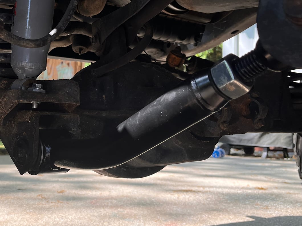 Mammoth Adjustable Front Lower Control Arms for 0 to 4.50-Inch Lift (97-06 Jeep Wrangler TJ)