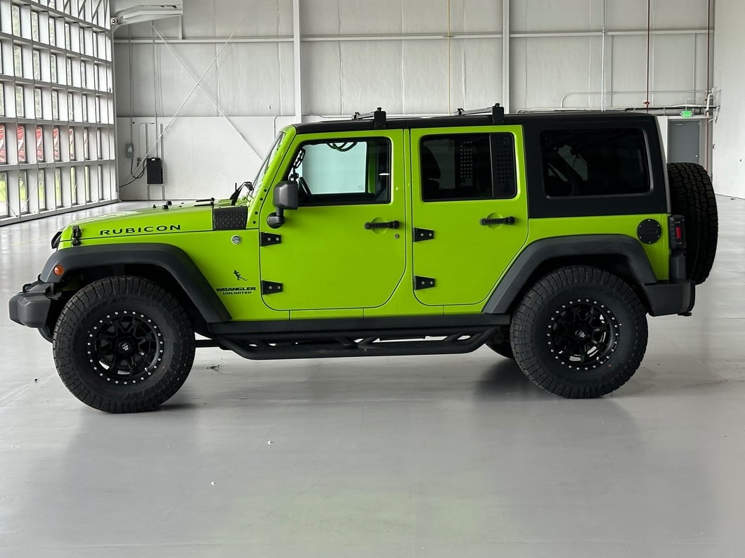Mammoth Split 16 Beadlock Satin Black Wheel; 17x9; -6mm Offset (07-18 Jeep Wrangler JK)