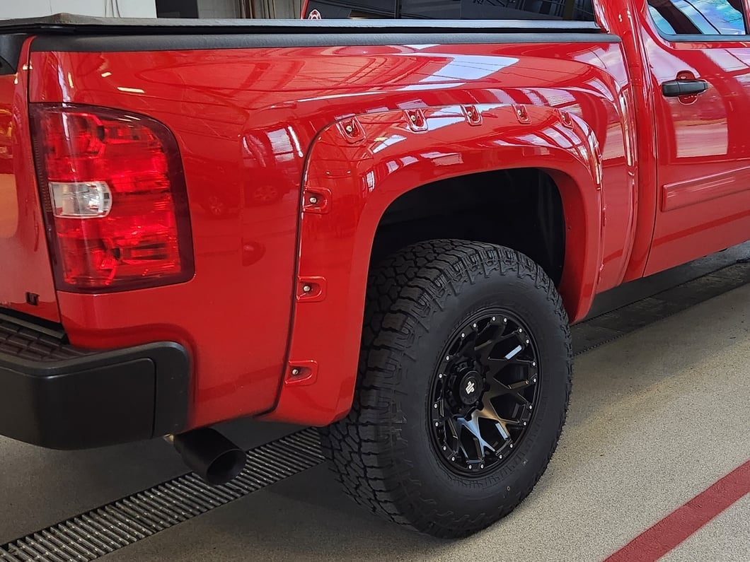 Mammoth Vex Satin Black Machined 6-Lug Wheel; 17x9; -6mm Offset (07-13 Silverado 1500)