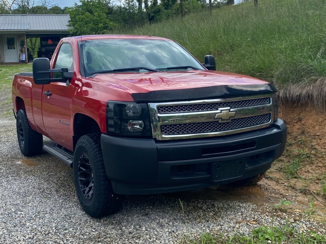 Mammoth Vex Satin Black Machined 6-Lug Wheel; 17x9; -6mm Offset (07-13 Silverado 1500)